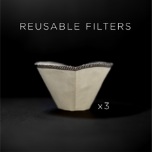 Load image into Gallery viewer, Cloth Coffee Filters (3-pack)
